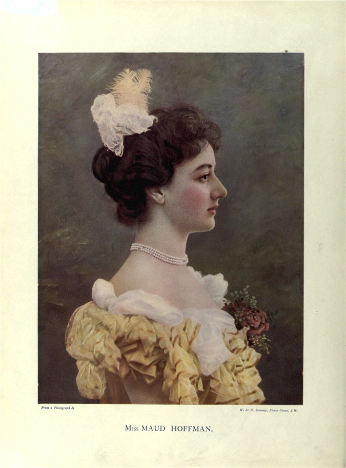 Maud Hoffman. W. & D. Downey