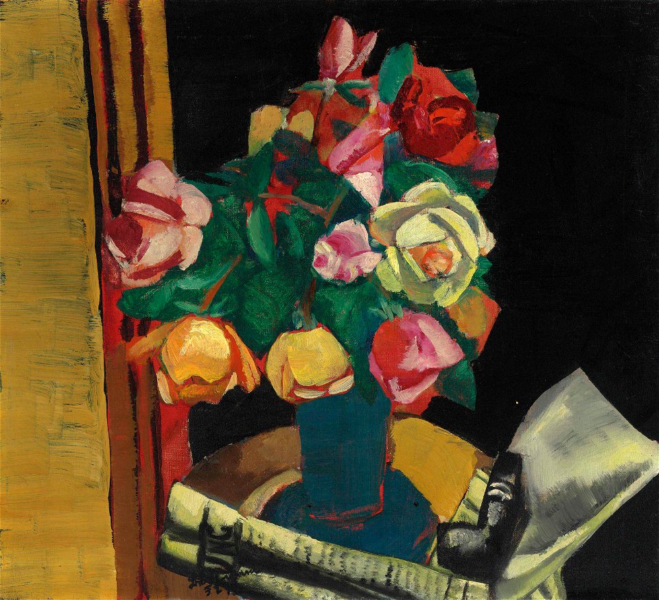 Max beckmann stilleben mit rosen 115410)