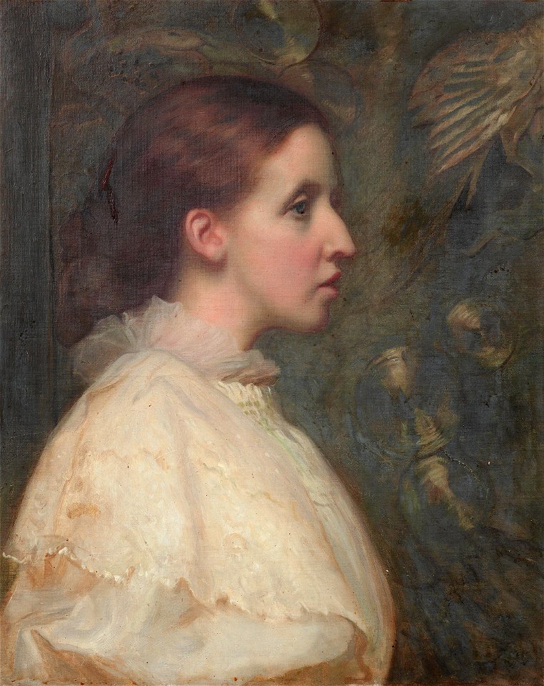 Maude Sarah Verney, by William Blake Richmond