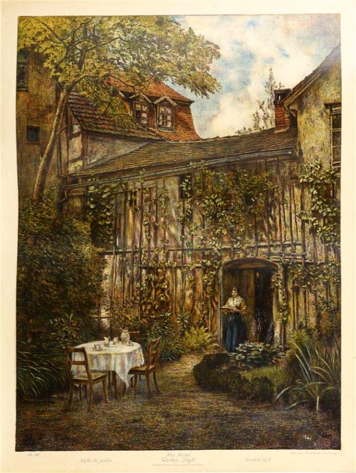 Max Merker Garten-Idyll