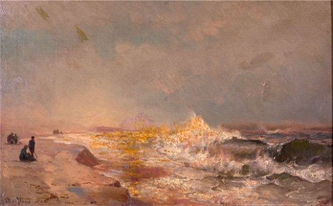 Mauritz de Haas - On the beach