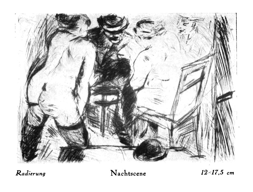 Max Beckmann - Nachtscene