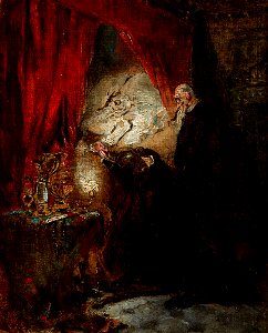 Maurycy Gottlieb - At the Deathbed - MNK II-a-1277 - National Museum Kraków