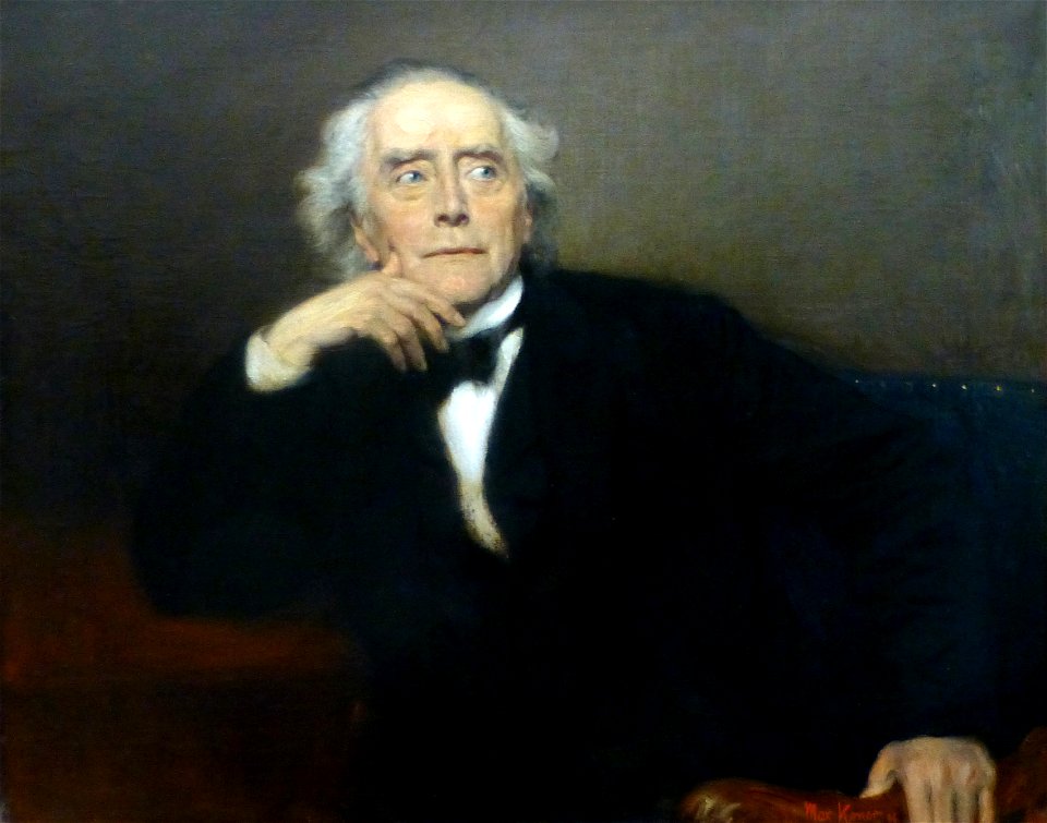 Max Koner-Portrait d'Ernst Curtius