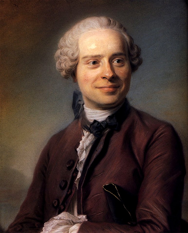 Maurice Quentin de La Tour - Jean Le Rond d'Alambert - WGA12353