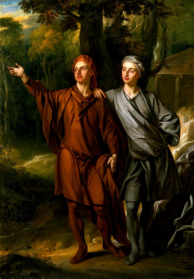 Maurice Ashley-Cooper; Anthony Ashley-Cooper, 3rd Earl of Shaftesbury by John Closterman