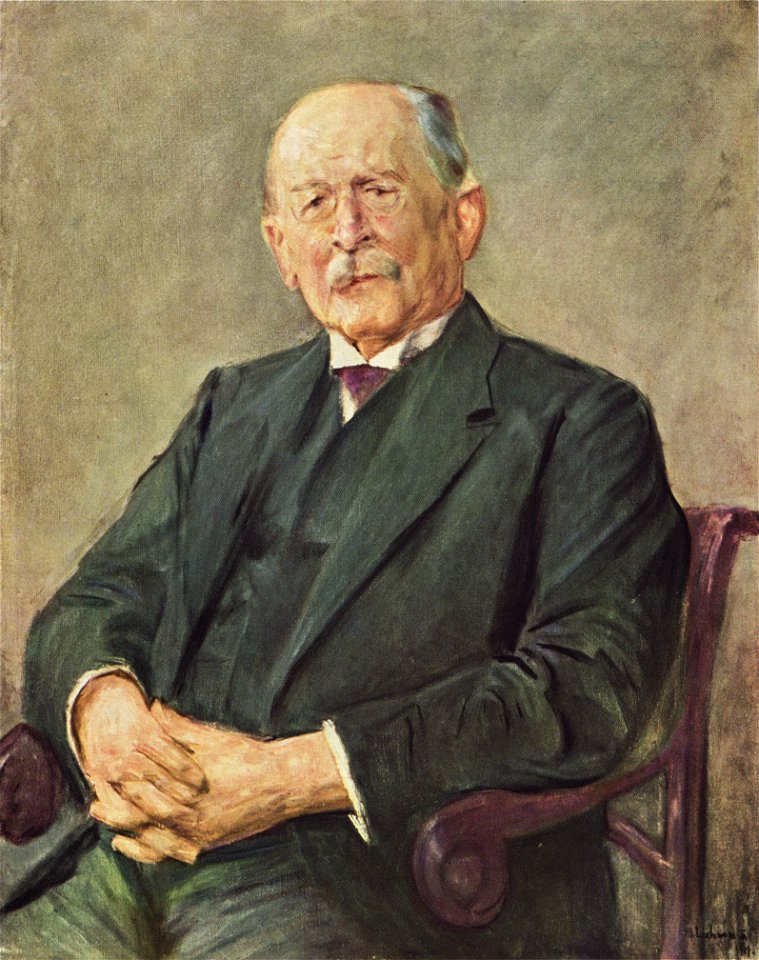 Max Liebermann Portrait Otto Gerstenberg