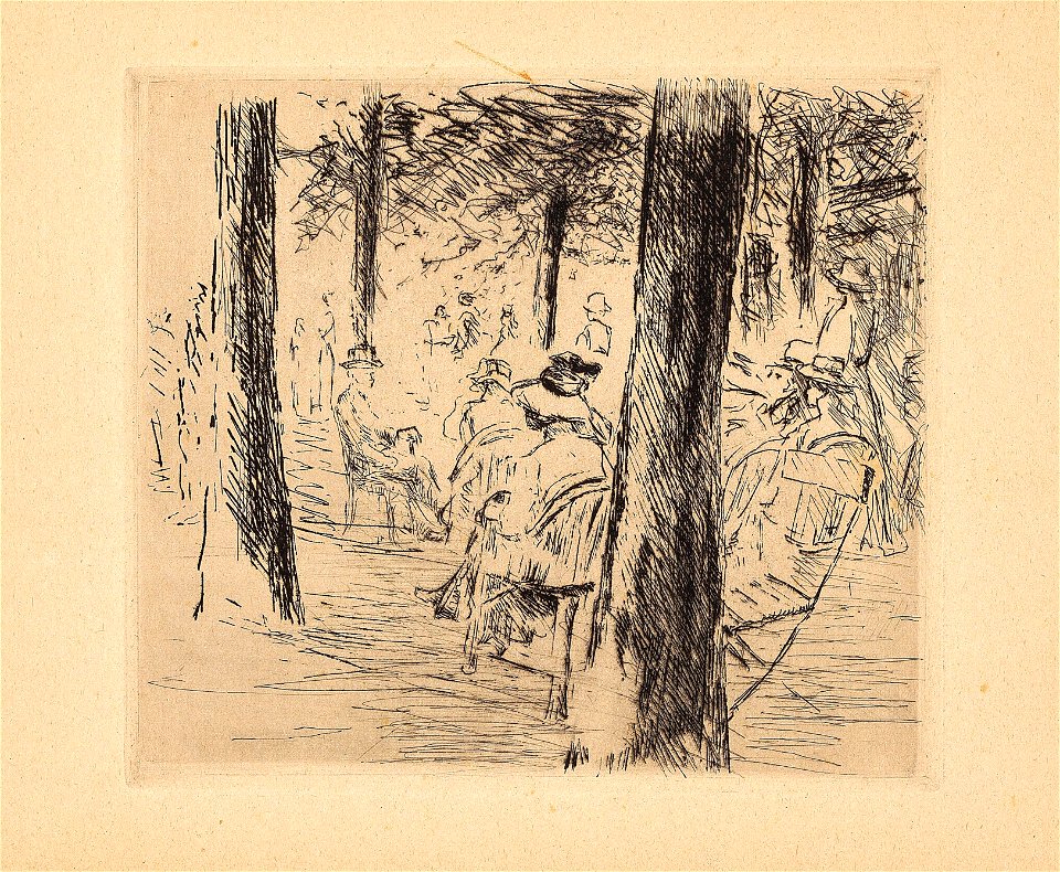 Max Liebermann Im Garten 1910
