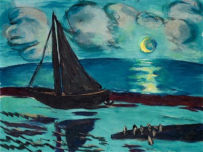 Max beckmann mondnacht am meer 045312)
