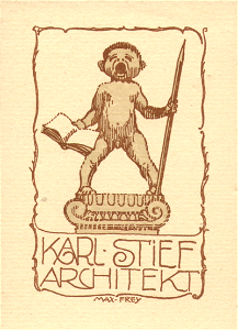 Max Frey - Ex Libris, Karl Stief