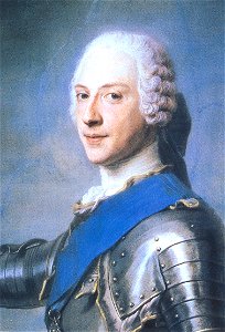 Maurice Quentin de La Tour Prince Henry Benedict Clement Stuart. Free illustration for personal and commercial use.