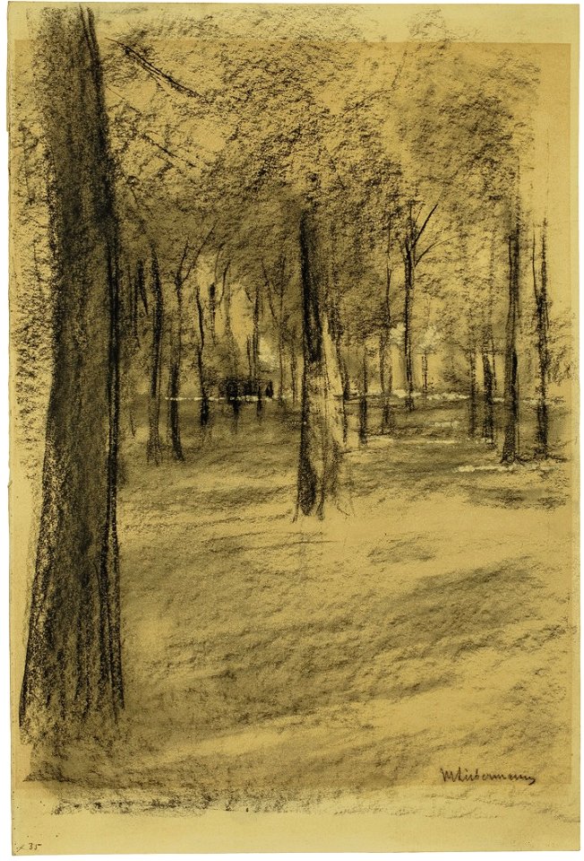 Max Liebermann trees c1895