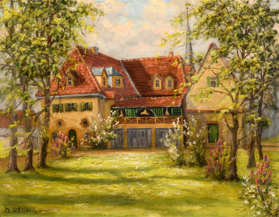 Max Oehler Schloss Tiefurt