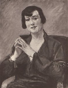 Max Liebermann - Damenbildnis, 1927