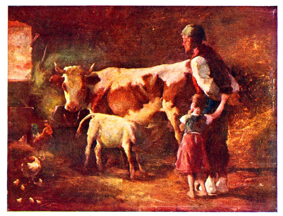 Max von Poosch Kuhstall 1923 dgE