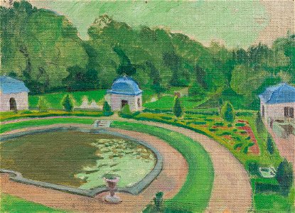 Maurice denis le chateau de rosanbo le bassin et les pavillons d6313552062144)