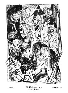 Max Beckmann - Die Ideologen,1919