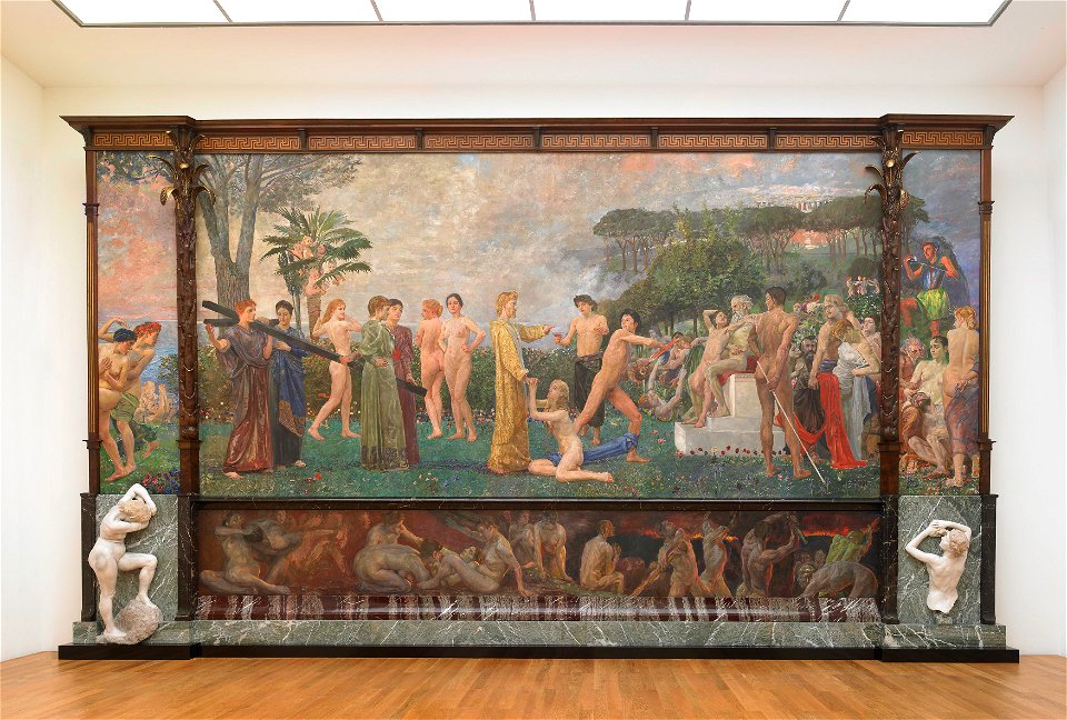 Max Klinger - Christus im Olymp - 433h - Österreichische Galerie Belvedere