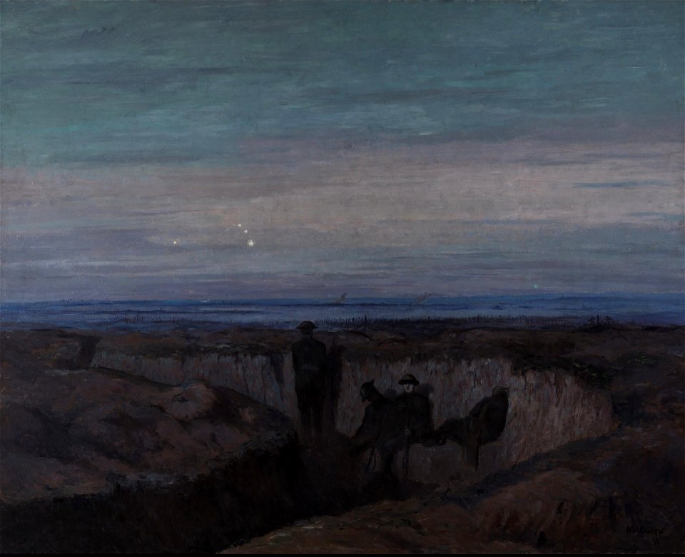 Maurice Galbraith Cullen - Dawn on the Ouse Trench CWM 19710261-0130