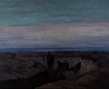 Maurice Galbraith Cullen - Dawn on the Ouse Trench CWM 19710261-0130