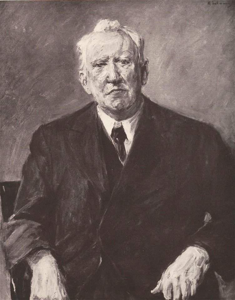 Max Liebermann - Bildnis Geheimrat Jakob Riesser
