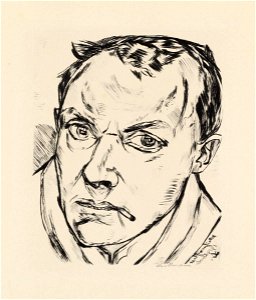 Max Beckmann - Grosses Selbstbildnis, 1919