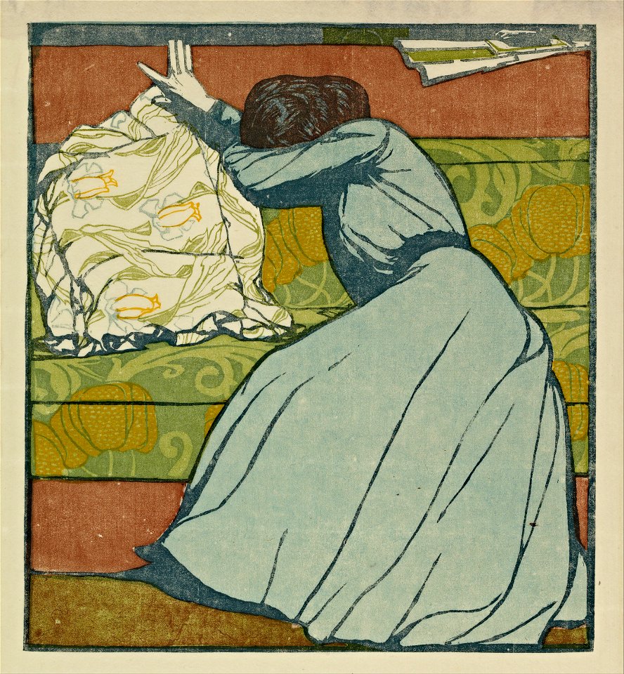 Max Kurzweil - The Cushion (Der Polster ) - Google Art Project