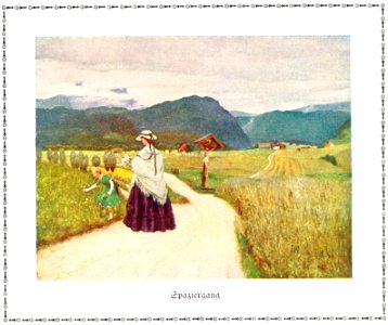 Max von Poosch Spaziergang 1923 dgE