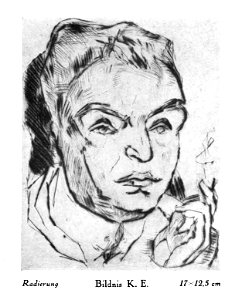 Max Beckmann - Bildnis K.E.