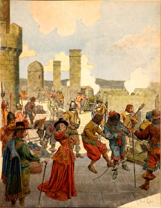 Maurice Leloir-Le Roy Soleil - Mademoiselle de Montpensier à la Bastille