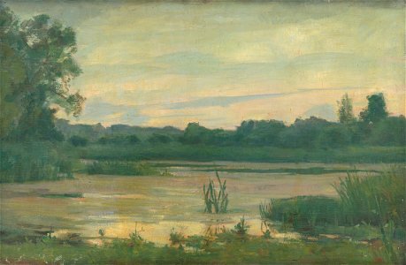 Max Rappaport - Landscape with a River - O 774 - Slovak National Gallery