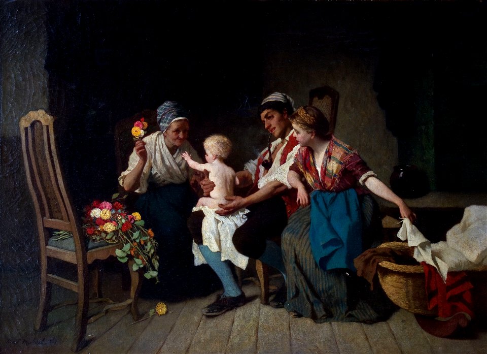 Max Michael Elternfreude 1869