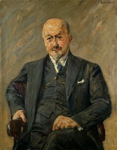Max Liebermann - Porträt des Alfred Guttmann