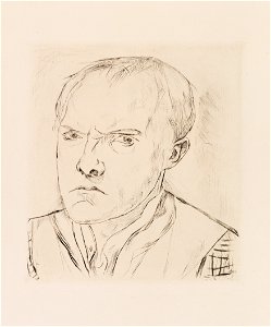 Max Beckmann Selbstbildnis 1918