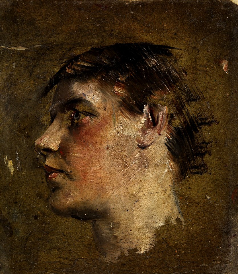 Max Klinger Portrait eines Jungen 1909