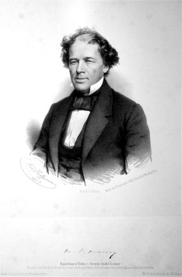 Mathew Fontain Maury Litho