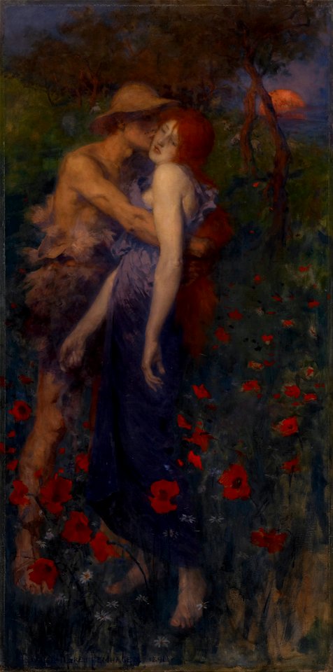 Maurice William Greiffenhagen - An Idyll - Google Art Project