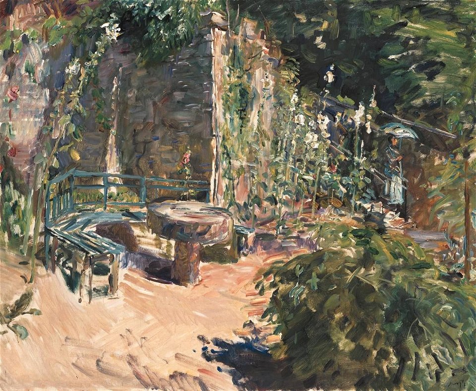 Max Slevogt - Sonnige Gartenecke - 9094 - Bavarian State Painting Collections