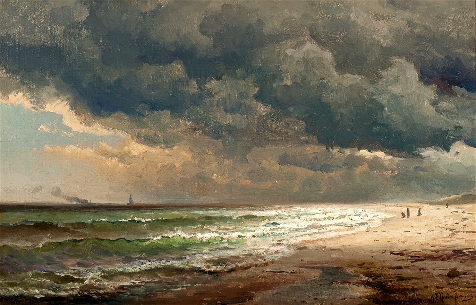 Mauritz de Haas - Long Island Beach