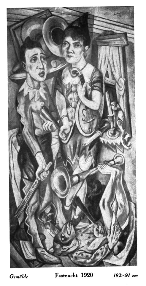 Max Beckmann - Fastnacht,1920