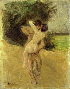 Max Liebermann Liebesszene