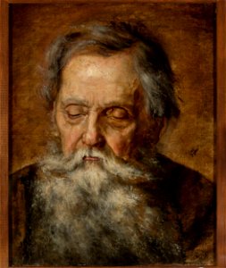 Maurycy Gottlieb - Portrait of a bearded old man - 34364 MNW - National Museum in Warsaw