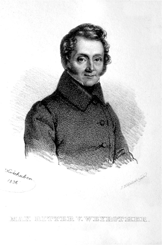 Maximilian Weyrother Litho