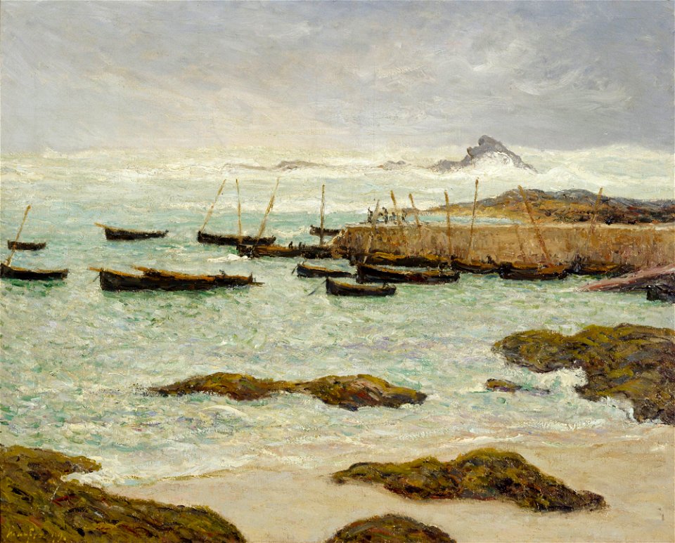 Maxime-Emile-Louis Maufra - St. Guénole - A I 703 - Finnish National Gallery
