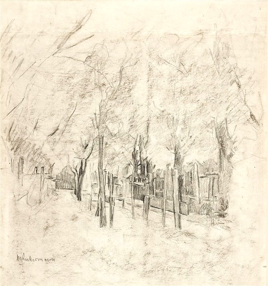 Max Liebermann Holländische Dorfstraße 1887