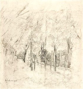 Max Liebermann Holländische Dorfstraße 1887