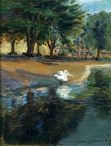 Max Rudolf Schramm-Zittau Im Englischen Garten