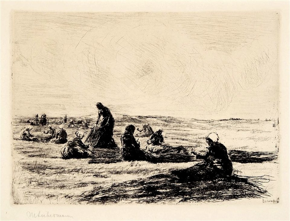 Max Liebermann Netzflickerinnen 1894