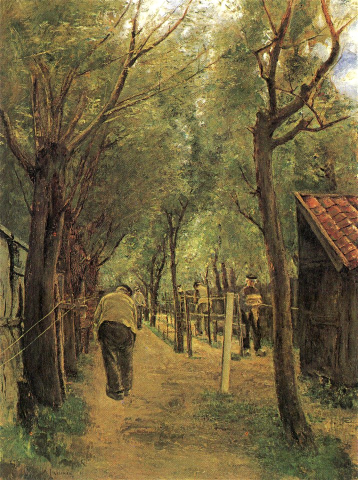 Max Liebermann Seilerbahn 1887