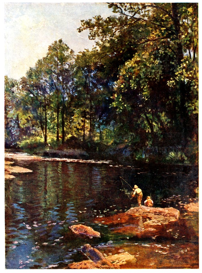 Maximilian Suppantschitsch Forellenwasser 1924 dgE